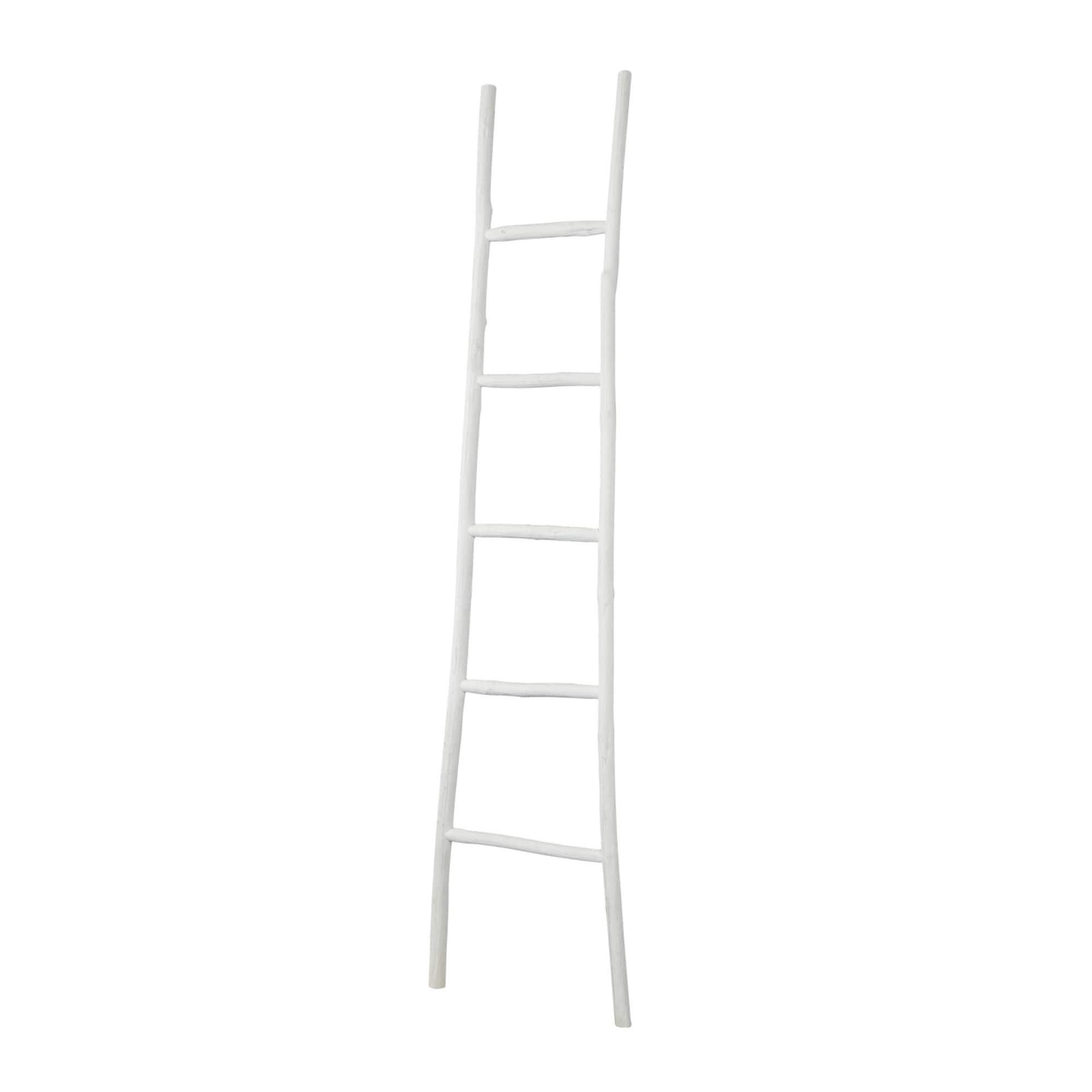 6ft. Handmade Slanted Wood Ladder